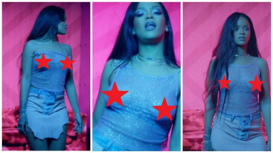 Rihanna se nestydí.